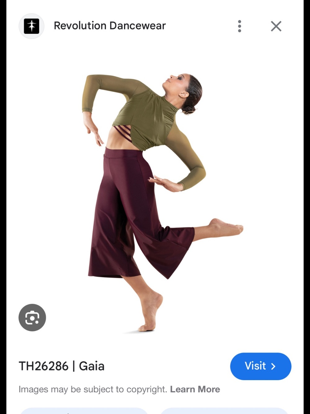 Revolution Dancewear - Gaia (TH26286)  Size AS